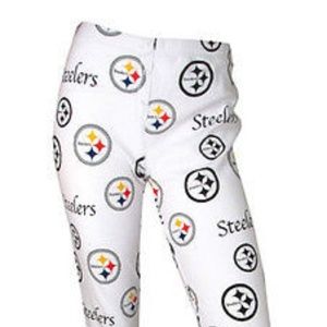 Pittsburgh Steelers Ladies Waffle Knit Pants NEW
